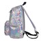 Рюкзак BRAUBERG GLOSSY универсальный, блестящий, серебро, 41х32х14 см, 226421 226421