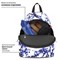 Рюкзак BRAUBERG СИТИ-ФОРМАТ универсальный, "Tie-dye", бело-синий, 41х32х14 см, 270792 270792