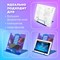 Подставка для книг и учебников BRAUBERG KIDS "Outer Space" регулируемый угол наклона, металл, 238055 238055