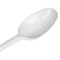 Ложка столовая одноразовая пластиковая 165 мм, белая, КОМПЛЕКТ 100 шт., СТАНДАРТ, LAIMA, 603079 603079