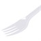 Вилка одноразовая пластиковая 165 мм, белая, КОМПЛЕКТ 100 шт., БЮДЖЕТ, LAIMA, 600949 600949