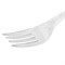 Вилка одноразовая пластиковая 180 мм, прозрачная, КОМПЛЕКТ 48/50 шт., КРИСТАЛЛ, LAIMA, 602653 602653