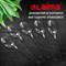 Ложка столовая одноразовая пластиковая 180 мм, прозрачная, КОМПЛЕКТ 48/50 шт., КРИСТАЛЛ, LAIMA, 602654 602654