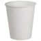 Стакан одноразовый бумажный 165/195 мл, D 70 мм, КОМПЛЕКТ 100 шт.,однослойные, белые, холодное/горячее, Ve, ФОРМАЦИЯ, HB70-195-0000-100 603865