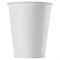 Стакан одноразовый бумажный 150/180 мл, D 70 мм, КОМПЛЕКТ 100 шт., однослойные, белые, холодное/горячее, Ve, ФОРМАЦИЯ, HB70-180-0000 606192