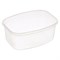 Одноразовый контейнер 500 мл, КОМПЛЕКТ 100 шт., БЕЗ КРЫШКИ, 138х102 мм, прозрачные, ПП, ЮПЛАСТ, ЮУПМ3315 607536