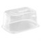 Одноразовый контейнер 250 мл, КОМПЛЕКТ 100 шт., БЕЗ КРЫШКИ, 108х82 мм прозрачные, ПП, ЮПЛАСТ, ЮУПМ2614 607531