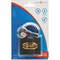 Замок навесной, ширина 50 мм, чугун, дужка d-7,4 мм, английский, 3 ключа, в блистере, 79-0005 671001