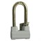 Замок навесной, ширина 60 мм, цинковый сплав, удлиненная дужка d-10 мм, финский, 3 ключа, СИБРТЕХ, ЗН2-4-1, 91623 670990
