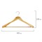 Вешалка-плечики, размер 48-50, деревянная, анатомическая, перекладина, цвет сосна, BRABIX "Люкс", 601163 601163
