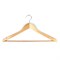 Вешалки-плечики, размер 48-50, КОМПЛЕКТ 5 шт., деревянная, перекладина, цвет сосна, ЛЮБАША Эконом, 604895 604895