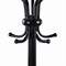Вешалка-стойка "Ажур-2", 1,89 м, основание 46 см, 5 крючков, металл, черная 602353