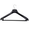 Вешалка-плечики, размер 50-52, пластик, анатомическая, перекладина, крючки для бретелей, черный, С041 601185