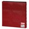 Фотоальбом BRAUBERG на 500 фотографий 10х15 см, обложка под кожу крокодила, рамка для фото, красный, 390714 390714