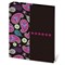 Фотоальбом BRAUBERG на 200 фотографий 10х15 см, твердая обложка, "Пейсли", черный с розовым, 390668 390668