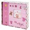 Фотоальбом BRAUBERG "It's a girl" на 200 фото 10х15 см, твердая обложка, бумажные страницы, бокс, розовый, 391145 391145