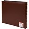 Фотоальбом BRAUBERG "Smooth brown" на 500 фото 10х15 см, под гладкую кожу, коричневый, 391177 391177