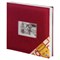 Фотоальбом BRAUBERG на 500 фото 10х15 см, ткань, бордовый, 391187 391187