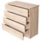 Комод BRABIX "Scandi CM-001", 750х330х730 мм, 4 ящика, ЛДСП, дуб сонома, 641901, ЦБ013659 -2 641901