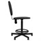 Стул кресло кассира, ресепшен РС37, на винте, без подлокотников, кожзам, черное 532040