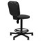 Стул кресло кассира, ресепшен РС37, на винте, без подлокотников, кожзам, черное 532040
