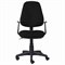Кресло BRABIX "Comfort MG-321", регулируемая эргономичная спинка, ткань, черное, 532556 532556