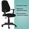 Кресло BRABIX "Comfort MG-321", регулируемая эргономичная спинка, ткань, черное, 532556 532556
