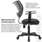 Кресло BRABIX "Drive MG-350", с подлокотниками, сетка, черное, 532082 532082