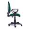 Кресло BRABIX "Prestige Ergo MG-311", регулируемая эргономичная спинка, ткань,черно-зеленое, 532421 532421
