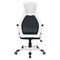 Кресло офисное BRABIX PREMIUM "Genesis EX-517", пластик белый, ткань/экокожа/сетка черная, 531573 531573