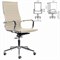 Кресло офисное BRABIX PREMIUM "Intense EX-531", экокожа, хром, бежевое, 532541 532541