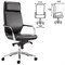 Кресло офисное BRABIX PREMIUM "Resonance EX-755", мультиблок, алюминий, экокожа, черное, 532487 532487