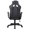 Кресло компьютерное BRABIX "GT Racer GM-100", две подушки, ткань, экокожа, черное/коричневое, 531819 531819