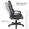 Кресло компьютерное BRABIX "Fighter GM-008", экокожа, черное/серое, 532507 532507