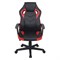 Кресло компьютерное BRABIX "Fighter GM-008", экокожа, черное/красное, 532506 532506