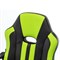 Кресло компьютерное BRABIX "Stripe GM-202", экокожа, черное/зеленое, 532511 532511
