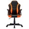 Кресло компьютерное BRABIX "Shark GM-203", экокожа, черное/оранжевое, 532513 532513