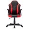 Кресло компьютерное BRABIX "Shark GM-203", экокожа, черное/красное, 532512 532512