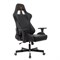 Кресло компьютерное Knight ARMOR, 2 подушки, экокожа премиум, черное, 1628888 532695