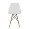 Стулья BRABIX "Eames CF-010", КОМПЛЕКТ 4 шт., пластик белый, опоры дерево/металл, 532630, 2033A 532630