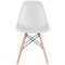 Стулья BRABIX "Eames CF-010", КОМПЛЕКТ 4 шт., пластик белый, опоры дерево/металл, 532630, 2033A 532630