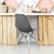 Стулья BRABIX "Eames CF-010", КОМПЛЕКТ 4 шт., пластик серый, опоры дерево/металл, 532632, 2033A 532632
