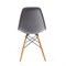 Стулья BRABIX "Eames CF-010", КОМПЛЕКТ 4 шт., пластик серый, опоры дерево/металл, 532632, 2033A 532632
