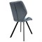 Стул BRABIX "Rombo CF-077", велюр серый, каркас металлический усиленный черный, 532776 532776