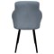 Стул BRABIX "Acqua CF-079", велюр серый, каркас металлический усиленный черный, 532778 532778