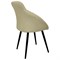 Стул BRABIX "Acqua CF-079", велюр бежевый, каркас металлический усиленный черный, 532779 532779