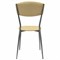 Стул для столовых, кафе, дома РС23, серебристый каркас, экокожа бежевая 532782