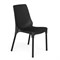 Стул для столовых, кафе, дома SHT-S75, черный металлический каркас, пластик черный 532792