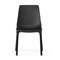 Стул для столовых, кафе, дома SHT-S75, черный металлический каркас, пластик черный 532792