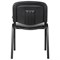 Стул для персонала и посетителей BRABIX "Iso CF-005", черный каркас, кожзам черный, 531977 531977
